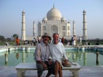 Gary & Peggy, Taj Mahal, India Gary & Peggy, Taj Mahal, India
