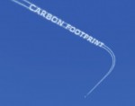 Carbon footprint jet