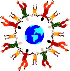 linked around the world