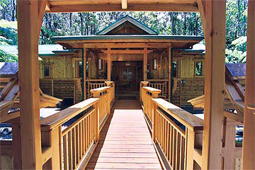 Entryway to Nohea, Volcano Places - Volcano, Hawaii, USA Entryway to Nohea, Volcano Places in Volcano, Hawaii, USA