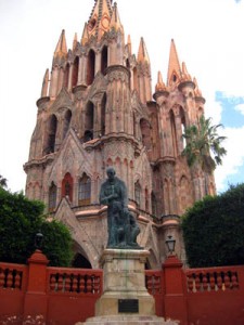 Parroquia - San Miguel de Allende, Guanajuato, Mexico Parroquia in San Miguel de Allende, Guanajuato, Mexico