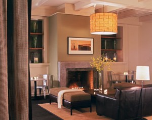 Lobby lounge of El Dorado Hotel - Sonoma, California, USA Lobby lounge of El Dorado Hotel in Sonoma, California, USA