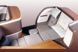 Cathay Pacific First Class seating Cathay Pacific First Class seating