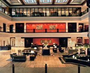Lobby, Taj Lands End in Mumbai, India