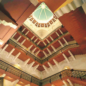 Staircase, Taj Mahal Palace in Mumbai, India