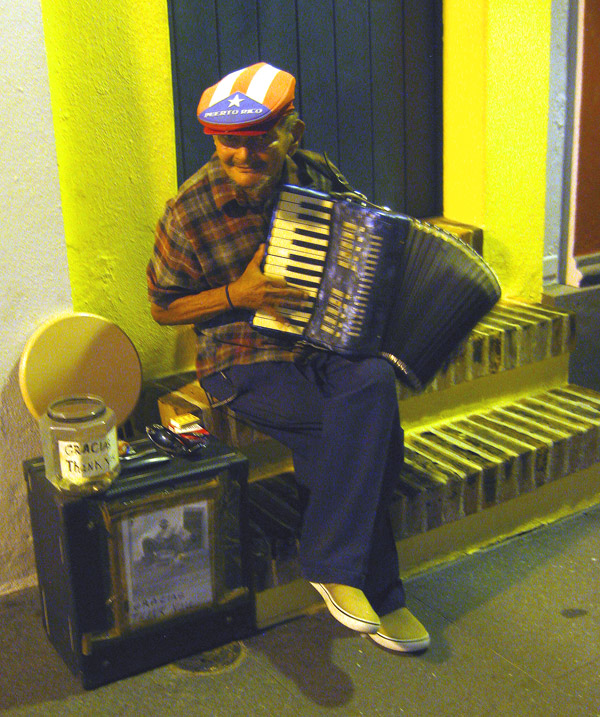 A night in Old San Juan, Puerto Rico
