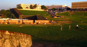 El Morro parade grounds, Old San Juan - Puerto Rico