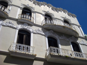 Spanish colonial building, Old San Juan - Puerto Rico